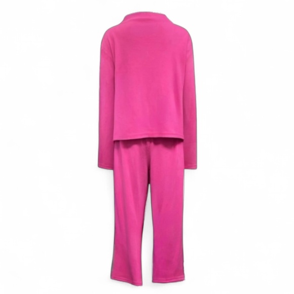 PINK Victoria’s Secret Vintage Y2K Team VS Lounge Set Top Wide Leg Pants Size XL - Picture 8 of 13